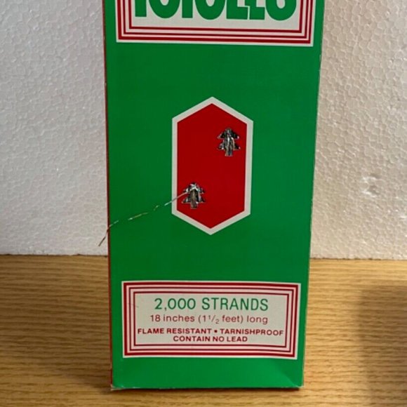 Vintage Icicles Lot of 2 Boxes Pyramid 2000 Strand & Brite Star 1000 Strand New - Picture 3 of 9